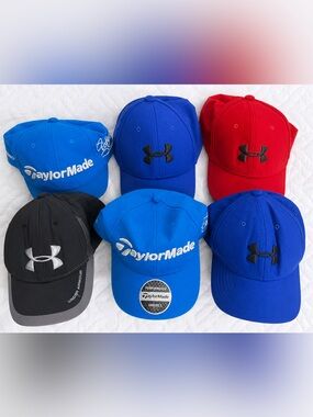 Under Armour Kids Hats Pack - Blue, Red, Black